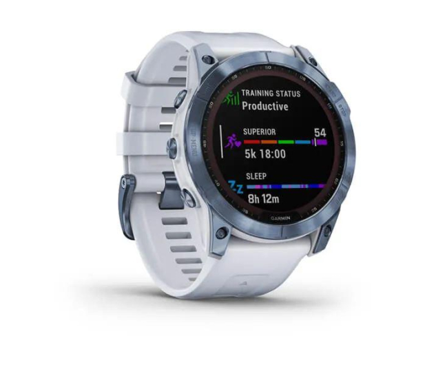 Garmin SMARTWATCH GARMIN Fenix 7X Sapphire Solar Jasnoniebieski Tyt - 1467060 - zdjęcie 3